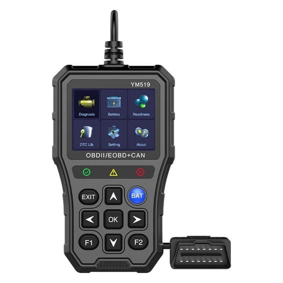 Baguer for Obd2 Scanner for Battery Tester - Check Engine Light & Emissions Readiness