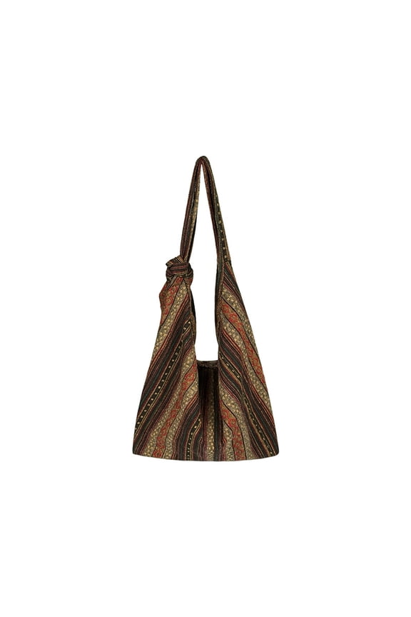 Women Shoulder Handbags - Fashion Canvas Hippie Crossbody Bags Bohemian Animal Prints Hobo Bag (22.83×15.75in) for Work Travel