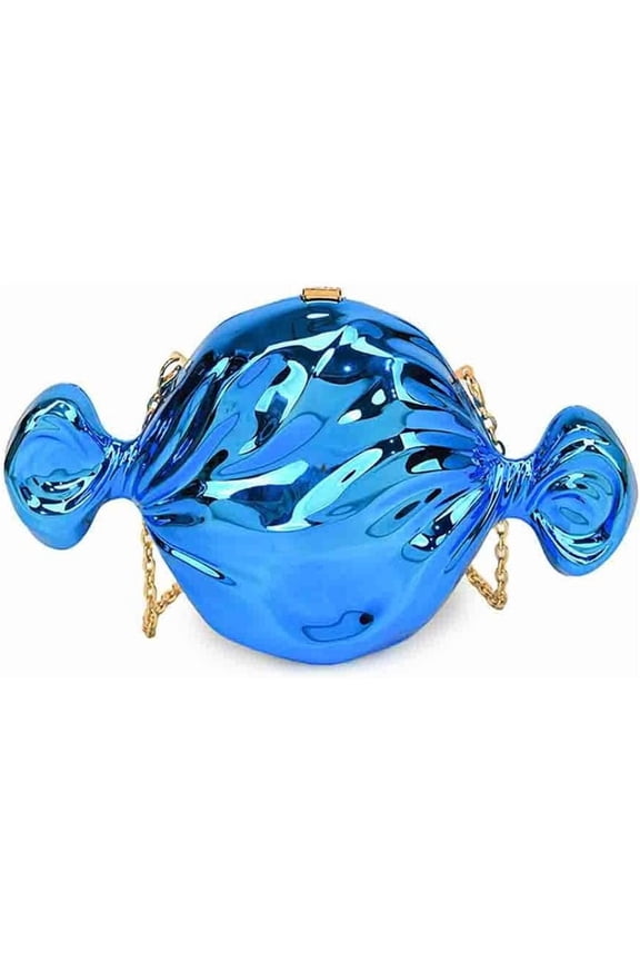 Women's Acrylic Candy Shaped Purse - Kawaii Colorful Sweets Chain Shoulder Clutch, Halloween Novelty Crossbody Bag​ If you’re looking for a fun, eye-catching accessory that blends Kawaii swee