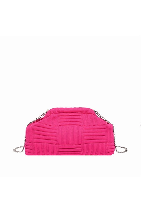 Women's Soft Cloud Bag - Y2K Pleated Dumpling One-shoulder Tote, Plush Crossbody/Clutch