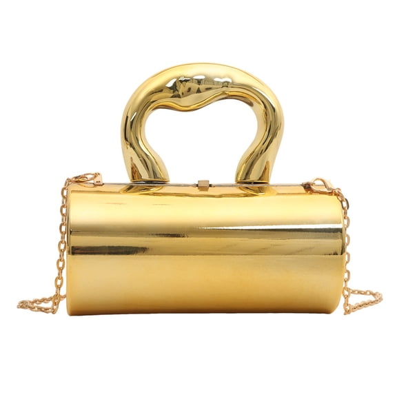 Baguery Y2k Style Acrylic Clutch Tote - Silver Crossbody Shoulder Bag, Fashionable Hobo Satchel for Women