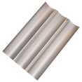 thumbnail image 1 of Baguette Baking Tray for Sourdough,Italian Bread,Baguette Pan French Bread Pans for Baking Pans,French Bread Pan,French Bread Baking Pan,Long French Bread Pan,Baguette Bread Pan,Silver,1PC,15"x9.6", 1 of 4