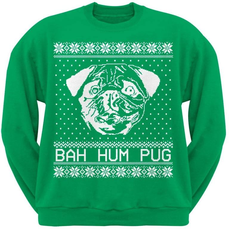 Ugly pug 2025 sweater walmart