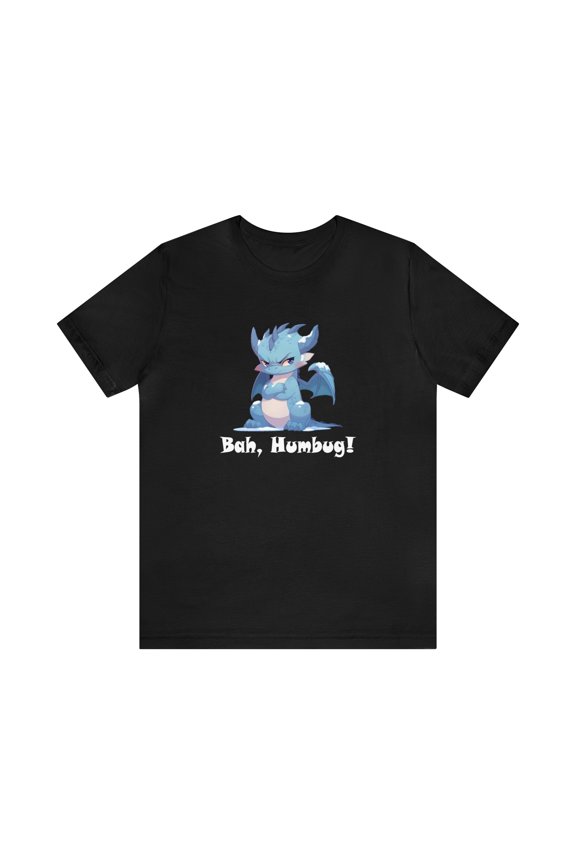 Bah, Humbug (Mythical - Christmas - Dragon) - T-Shirt