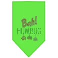 thumbnail image 1 of Bah Humbug Rhinestone Bandana - Lime Green, Large, 1 of 1
