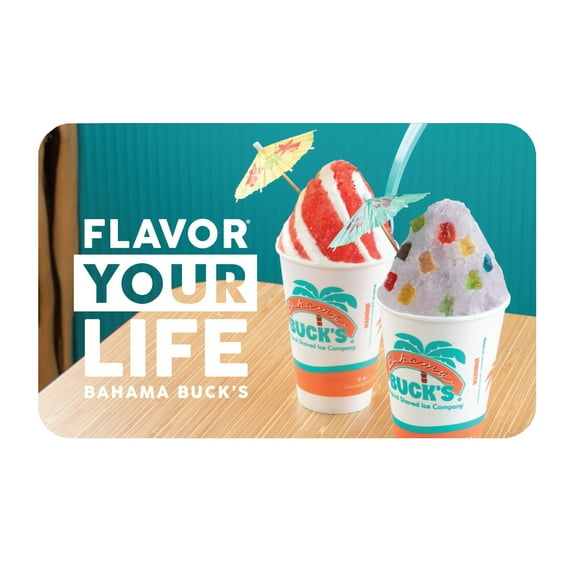 Bahama Bucks $25 eGift Card [Email Delivery]