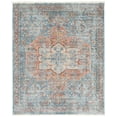 thumbnail image 1 of Bahama Heriz Blue Polypropylene Rug 5'3" x 6'7", 1 of 1