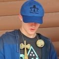 thumbnail image 1 of Bahama Kendama Baseball Cap - Blue with Black Embroidery, 1 of 1