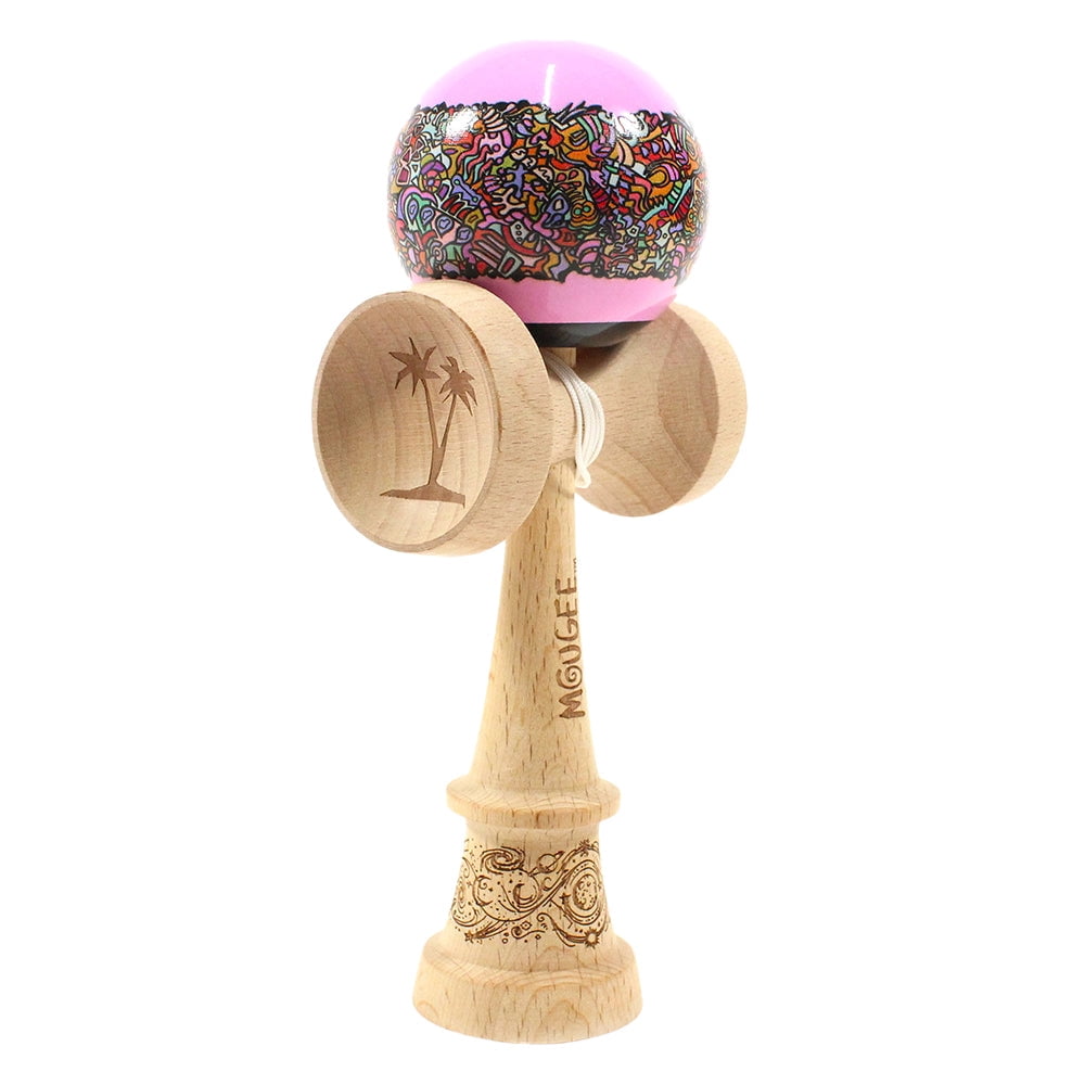 Kendama USA - Kaizen Half Split - JET Shape - Blue Black - Walmart.com