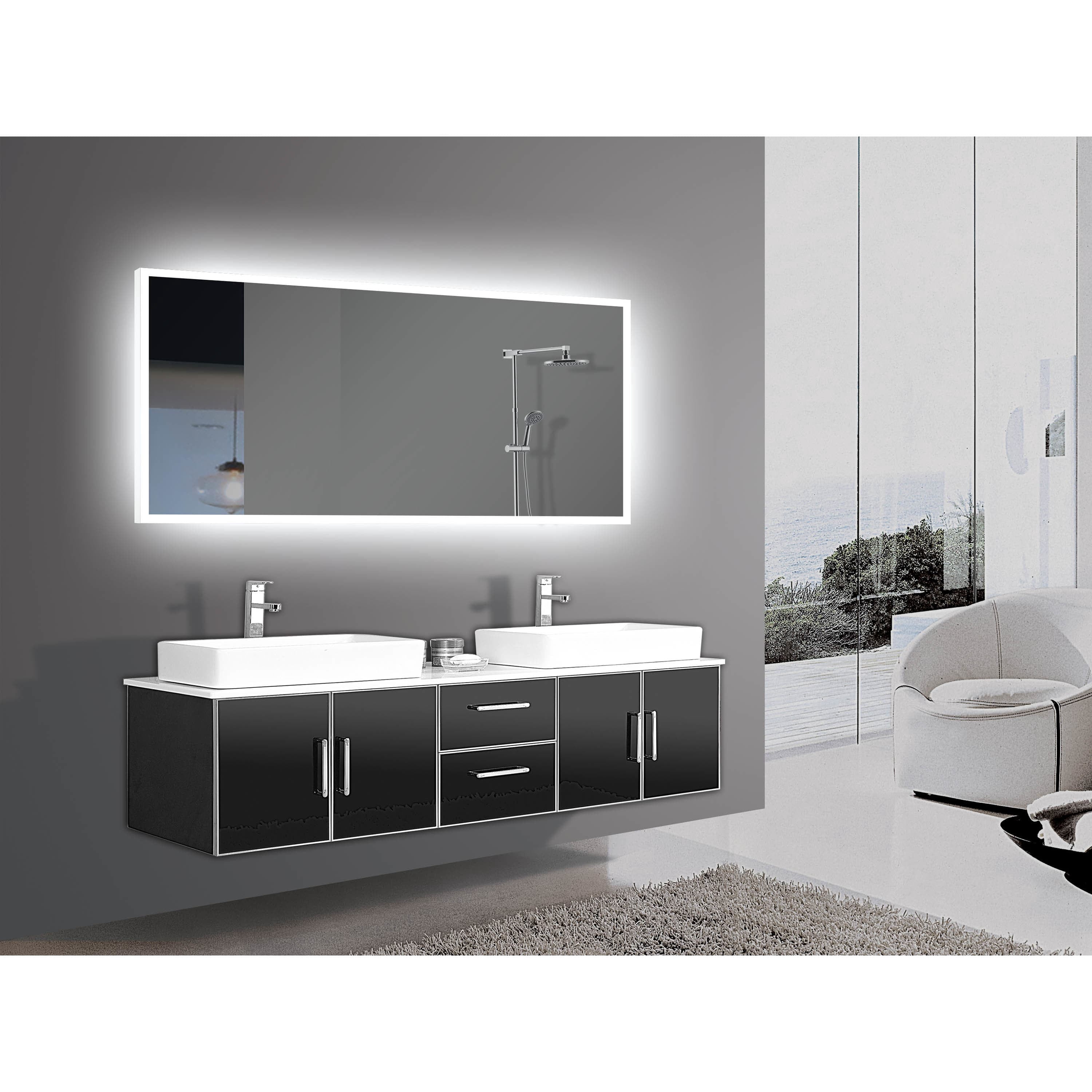 Bahama LED Mirror - Walmart.com