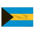 thumbnail image 1 of Bahamas Flag 3ft x 5ft Nylon - Outdoor, 1 of 1