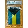 thumbnail image 1 of Bahamas ???? 4 X 6” MINI BANNER FLAG CAR WINDOW MIRROR HANGING W Suction New, 1 of 1