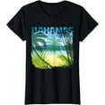 thumbnail image 1 of Bahamas Beach Summer Matching Family Palms Tree T-Shirt, 1 of 3