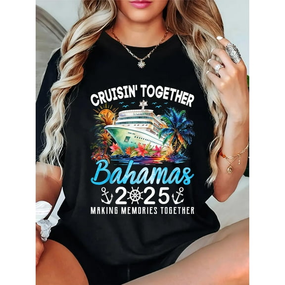 Bahamas Cruise 2025 Family Matching Cruise Bahamas Vacation T-Shirt
