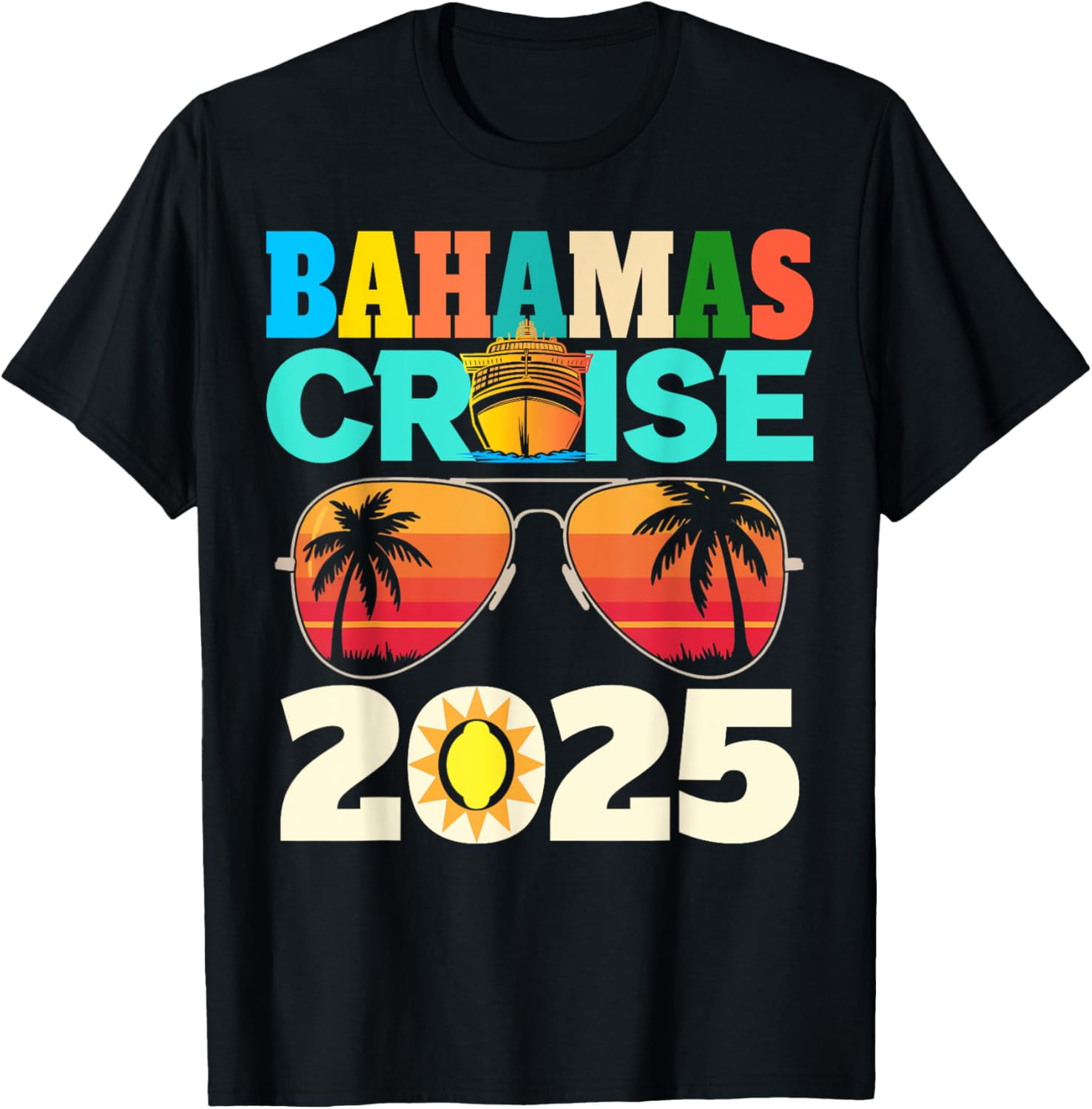 Bahamas Cruise 2025 Family Trip Friends Group Vacation 2025 TShirt