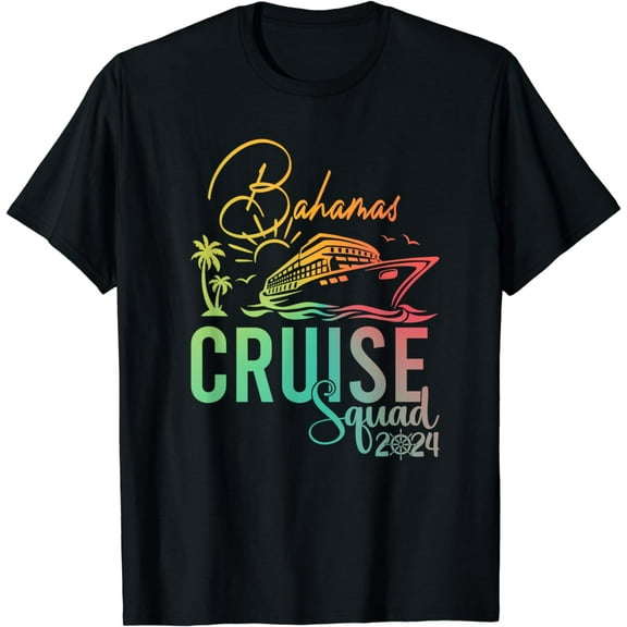 Bahamas Cruise Squad Family Vacation Matching Group T-Shirt