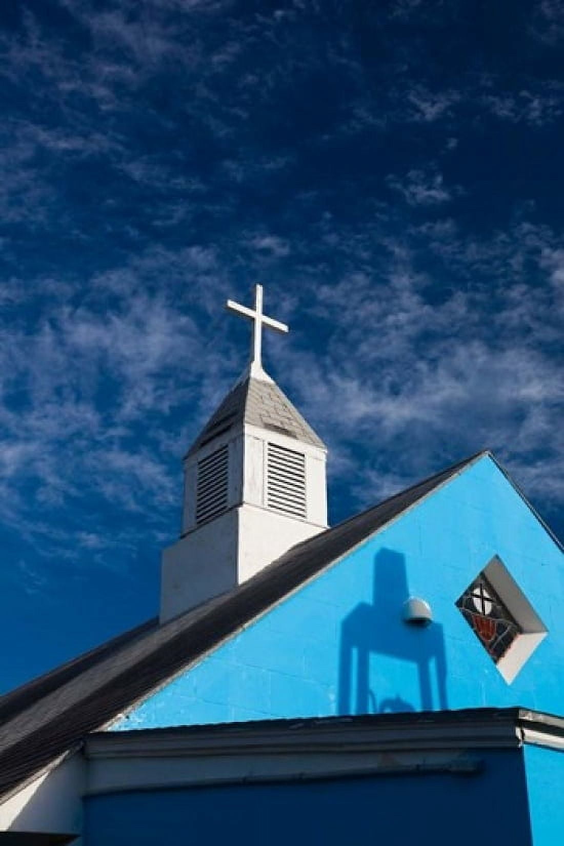 Bahamas Eleuthera Harbor Island Dunmore Church Canvas Art - Walter Bibikow DanitaDelimont (18 x 24)