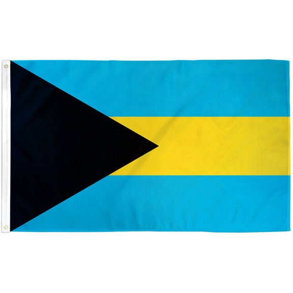 Bahamas Flag 3x5ft Flag of Bahamas Bahamian Flag 3x5 House Flag 100D