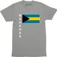 thumbnail image 1 of Bahamas Flag Caribbean Island - Men's T-Shirt, 1 of 4