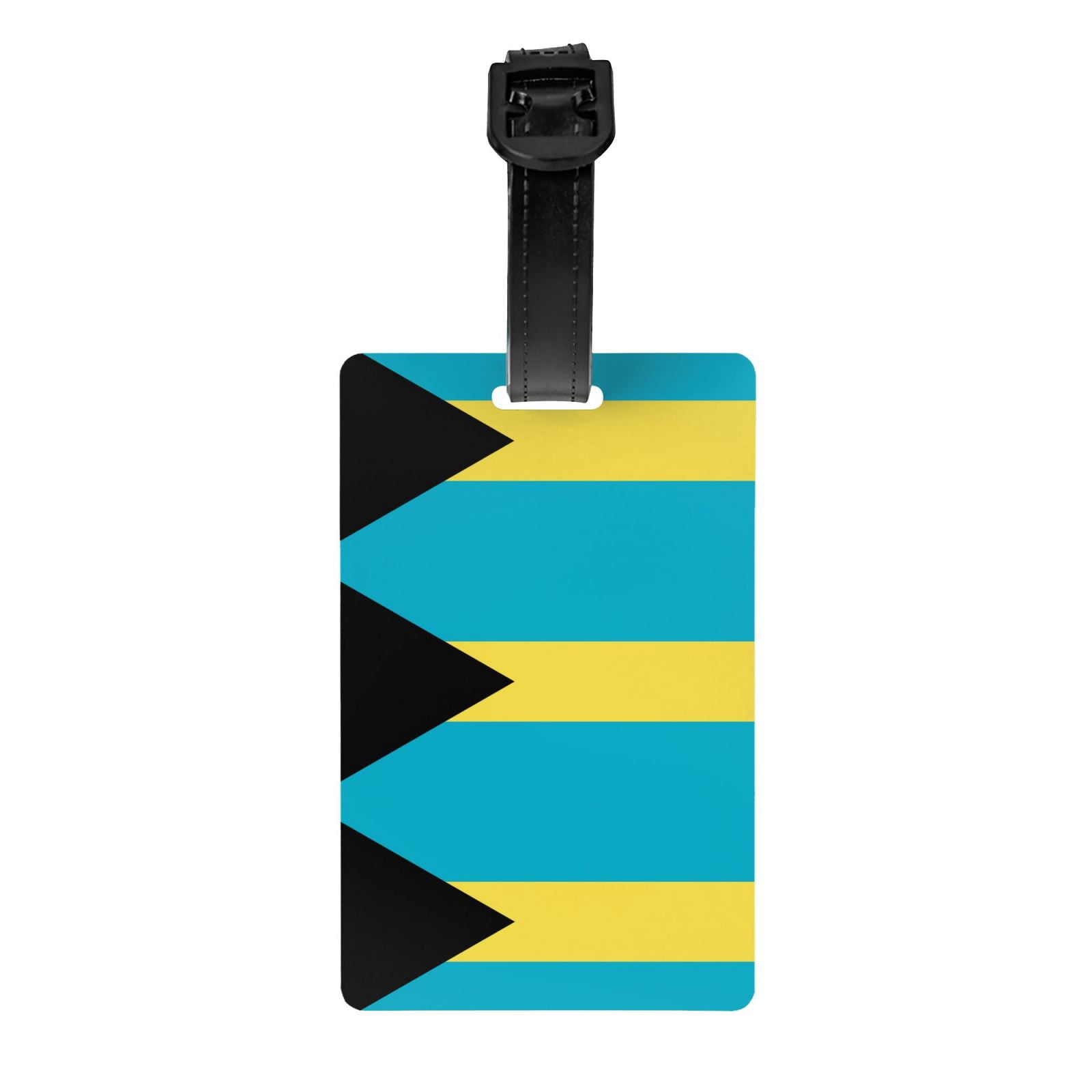 Bahamas Flag Luggage Tag Pvc Identifier Card Holder Label Travel Bag ...