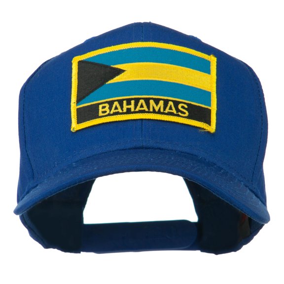 Bahamas Flag Patched High Profile Cap - Royal OSFM
