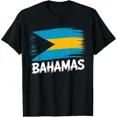 thumbnail image 1 of Bahamas Flag T-Shirt, 1 of 7