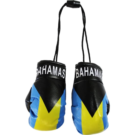 Bahamas Mini Boxing Gloves