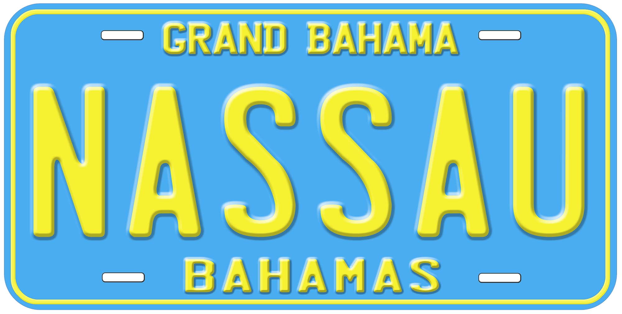 Bahamas Nassau Novelty Car License Plate - Walmart.com display picture 1