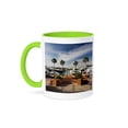 thumbnail image 1 of Bahamas, New Providence, Nassau, Paradise Island - Ca05 Wbi0466 - Walter Bibikow, 15oz Two-Tone Green Mug, 1 of 7