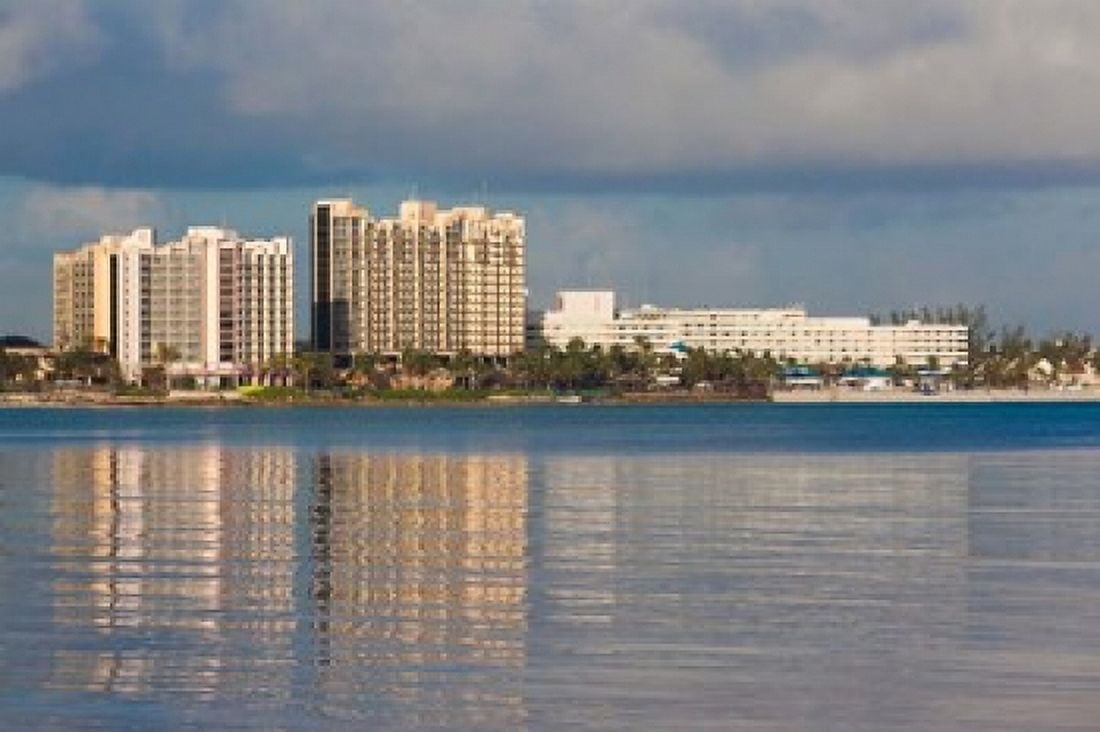 Bahamas New Providence Nassau Resort hotels Canvas Art - Walter Bibikow DanitaDelimont (37 x 25)