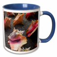 thumbnail image 1 of 3drose, Bahamas, New Providence, Nassau, Straw Market - Ca05 Wbi0490 - Walter Bibikow, 11oz Two-tone Blue Mug, 1 of 6