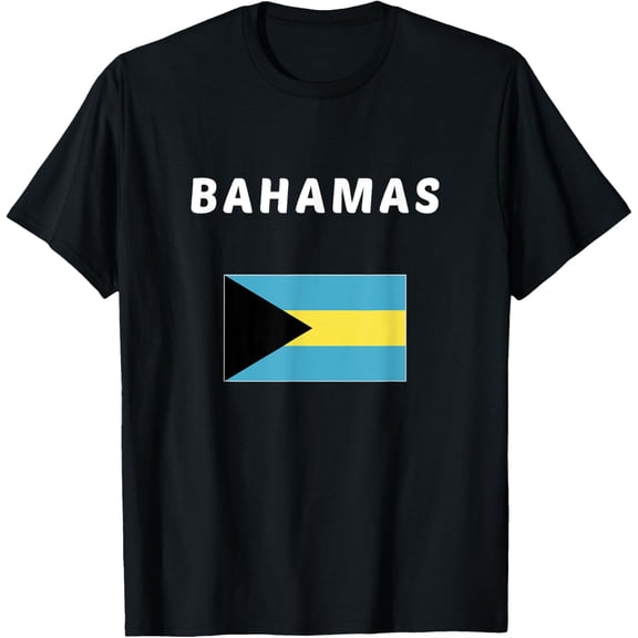 Bahamas T-shirt Bahamians Tee Flag souvenir Gift Nassau T-Shirt