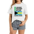 thumbnail image 1 of Bahamian Travel Vacation Outfit To Bahamas Women B Casual women's graphic tee, stylish and comfortable, 1 of 5