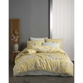 thumbnail image 1 of Organic-Club Cherry Blossom Cotton Bedding Set of 4 in Yellow Twin, 1 of 5