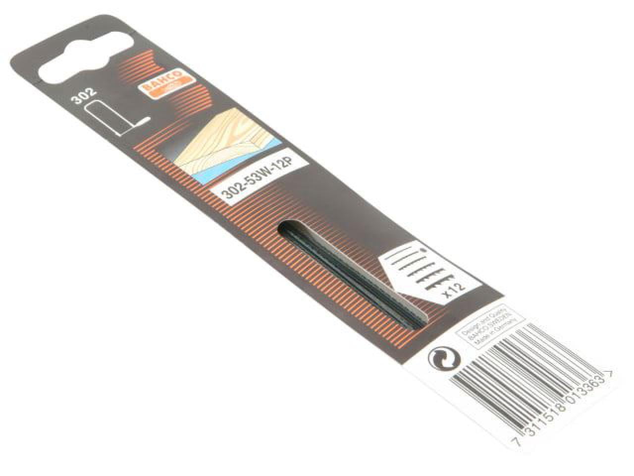 Bahco 302 Fret Saw - 12 Inch Cutting Depth, Wooden Handle
