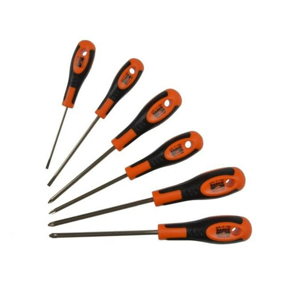 Bahco - 600 Series Screwdriver Set, 6 Piece
