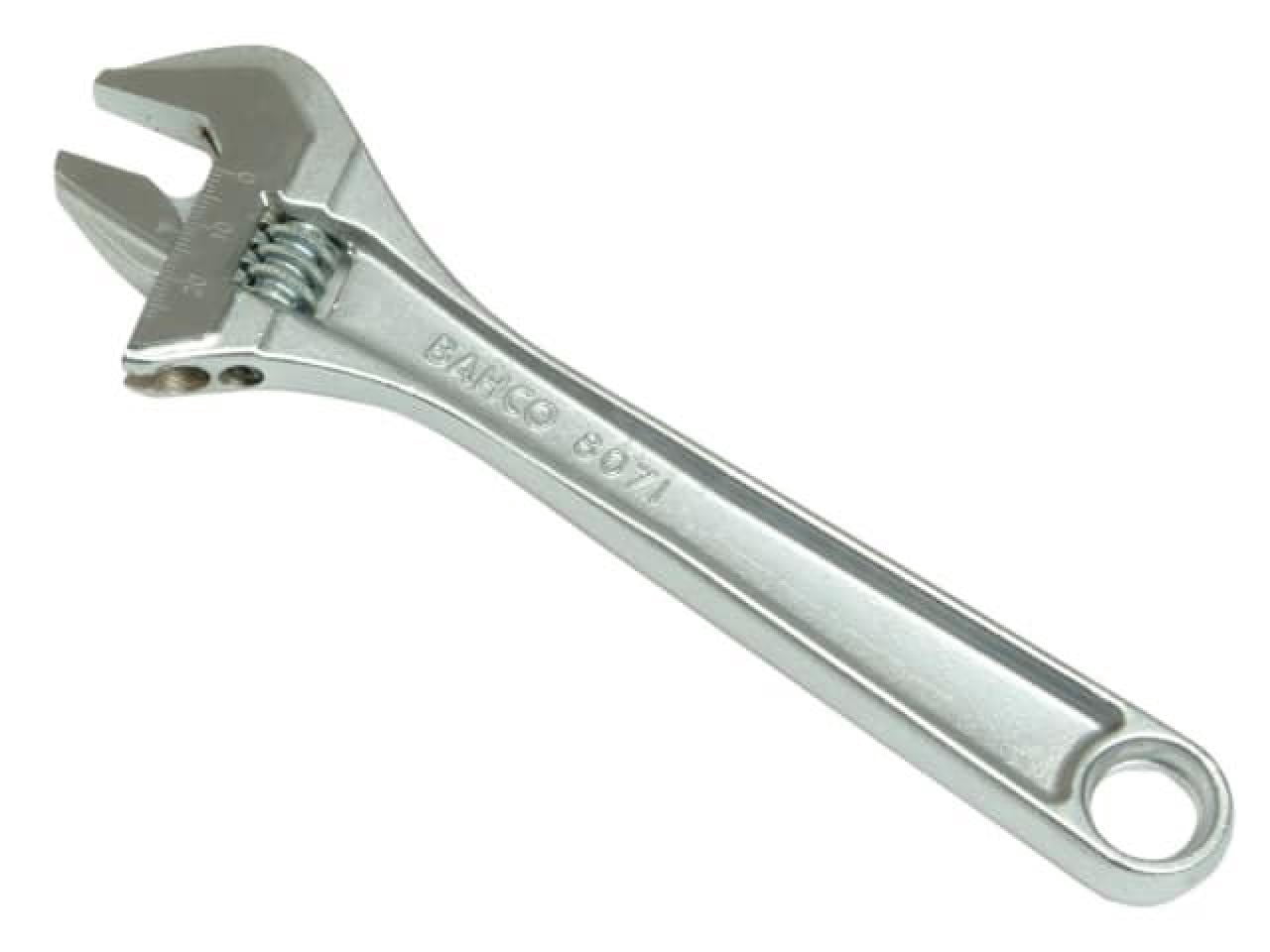 Bahco - 8071c Chrome Adjustable Wrench 200mm (8in)