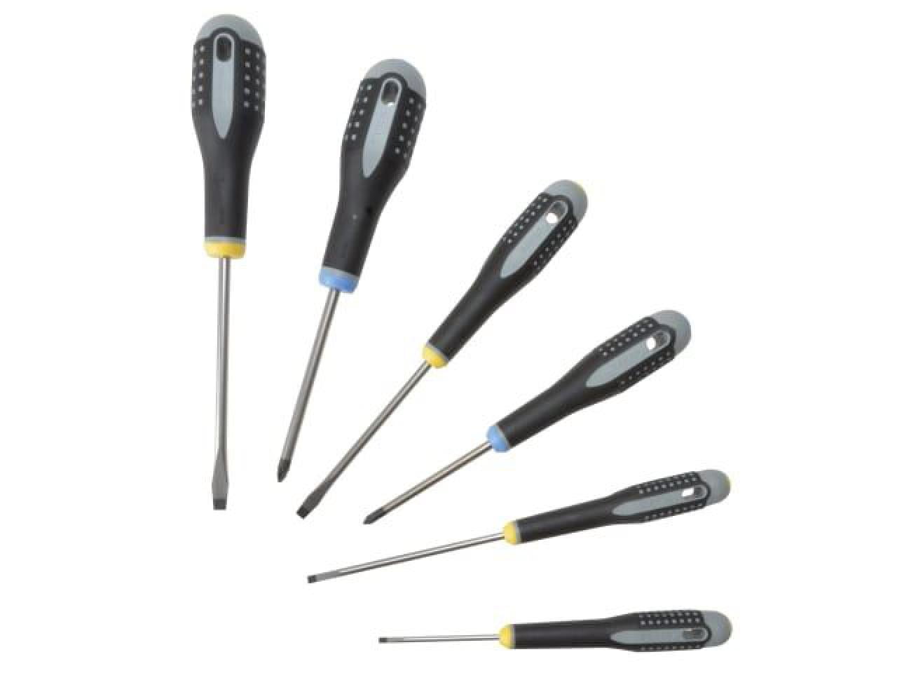 Bahco Be-9882 Ergo Screwdriver Set, 6 Piece