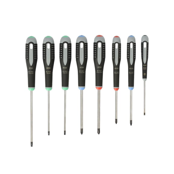 Bahco Be-9872 Ergo Screwdriver Set, 8 Piece