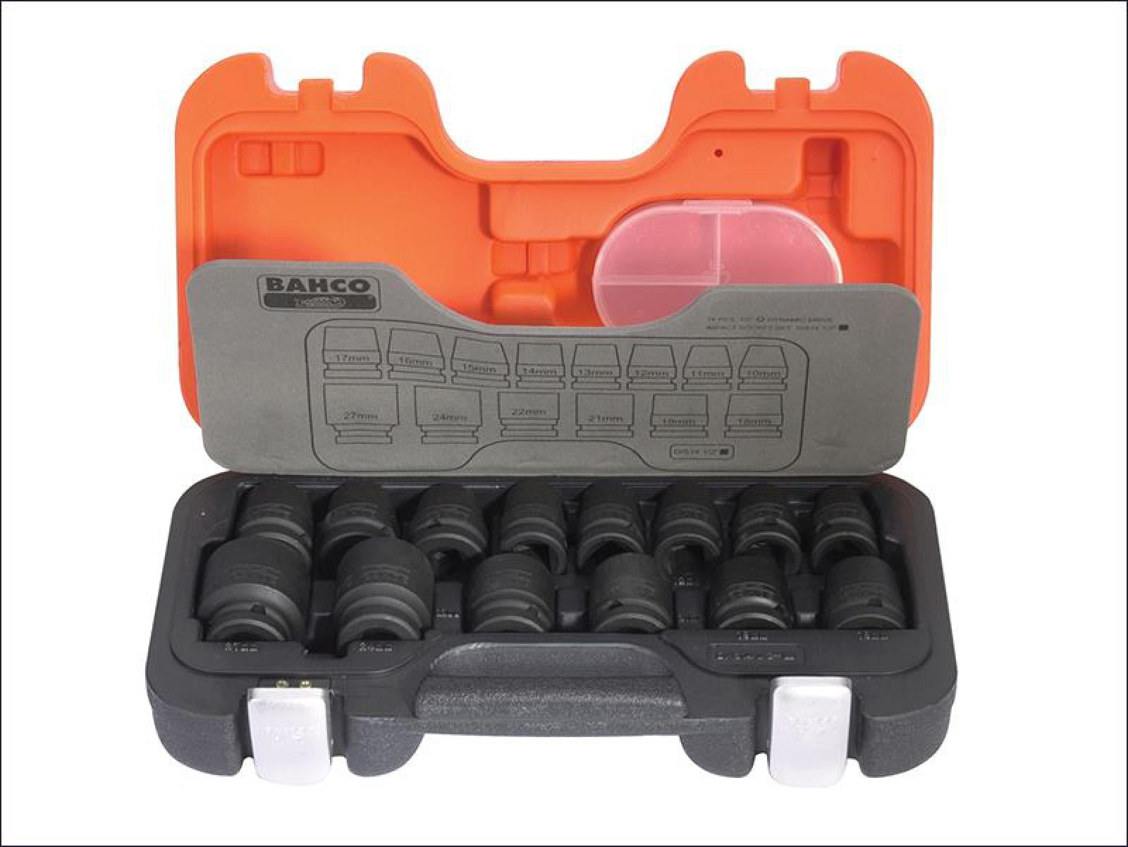 Bahco - D/S14 Impact Socket 14 Piece Set 1/2in Square Drive