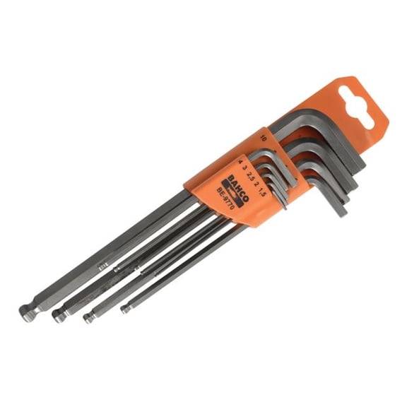 Bahco - Hexagon Key Set, 9 Piece (1.5-10mm)