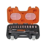 Bahco - S160 Socket Set of 16 Metric 1/4in Drive