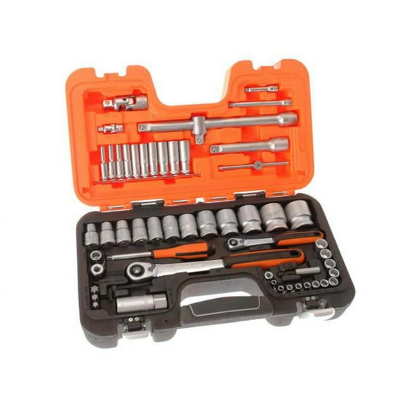 Bahco - S560 Socket Set of 56 Metric 1/4 & 1/2in Drive