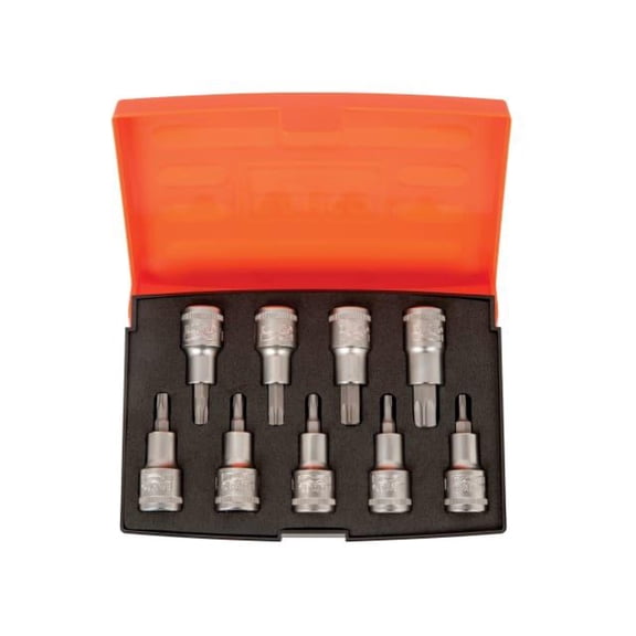 Bahco - S9TORX 1/2in Drive Socket Set of 9 Metric