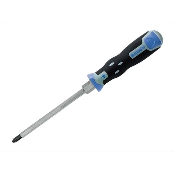 Bahco - Tekno+ Through Shank Screwdriver Pozi Tip PZ2 x 125mm