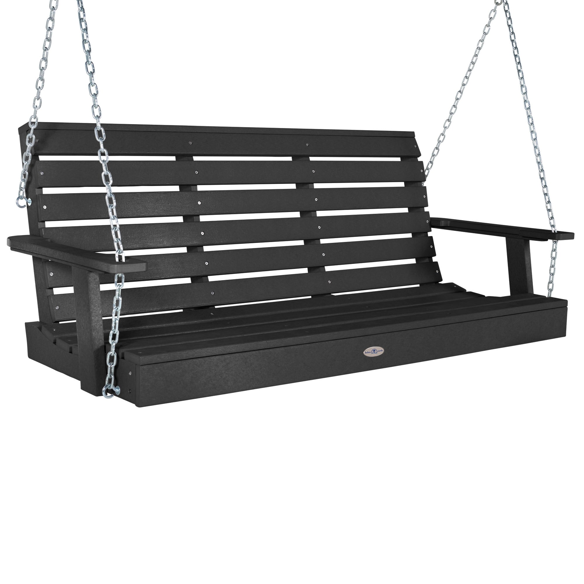 Bahia Verde Outdoor S Riverside Porch Swing 5-foot Black Sand - Walmart.com