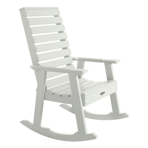 Bahia Verde Outdoors Riverside Rocking Chair Coconut White