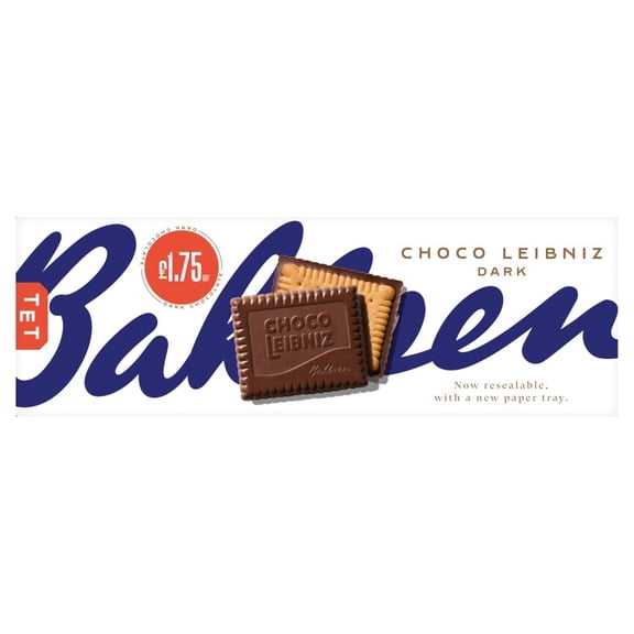 Bahlsen Choco Leibniz Dark 111g (pack of 12)