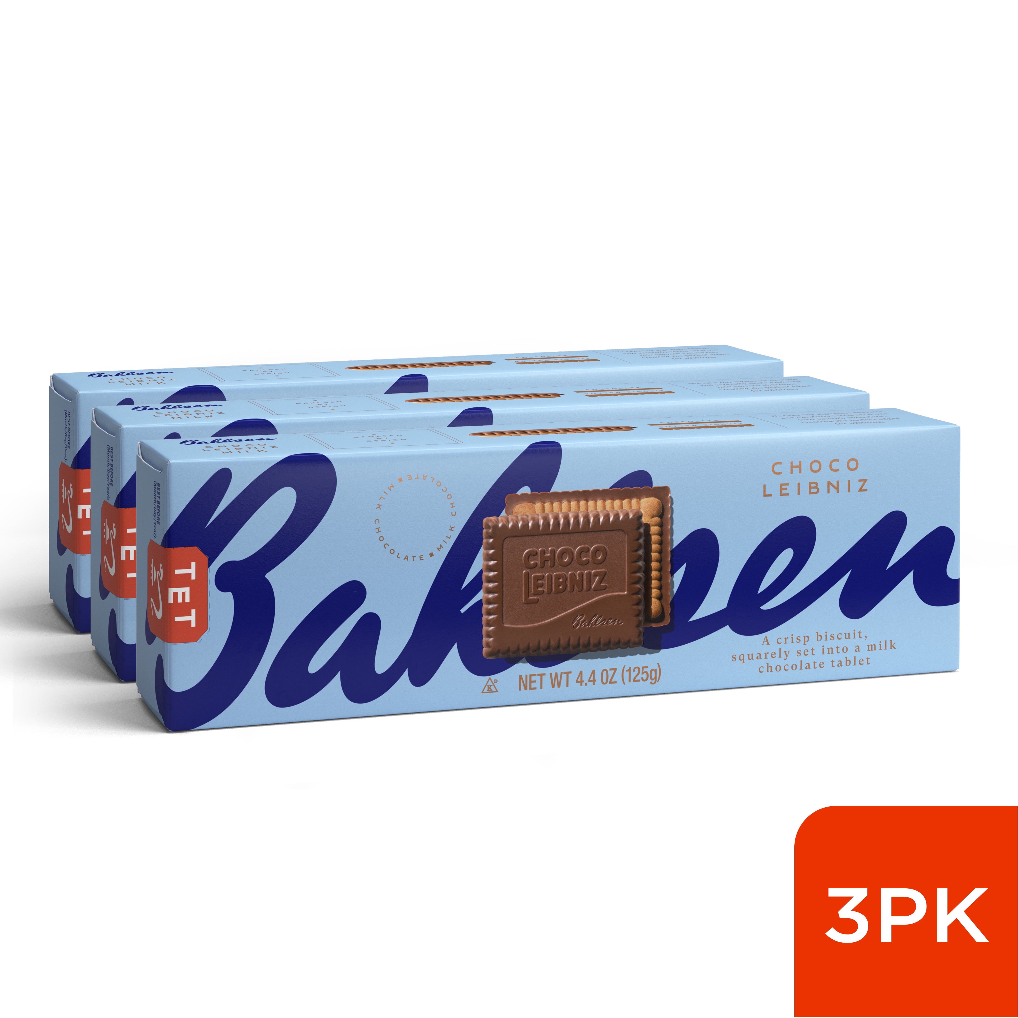 Bahlsen Choco Leibniz Milk Chocolate Biscuits Gourmet Chocolate Cookies ...