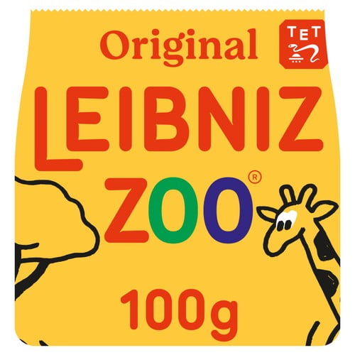 Bahlsen Leibniz Zoo Original Children Butter Biscuits 100g, British Import (Pack of 3)
